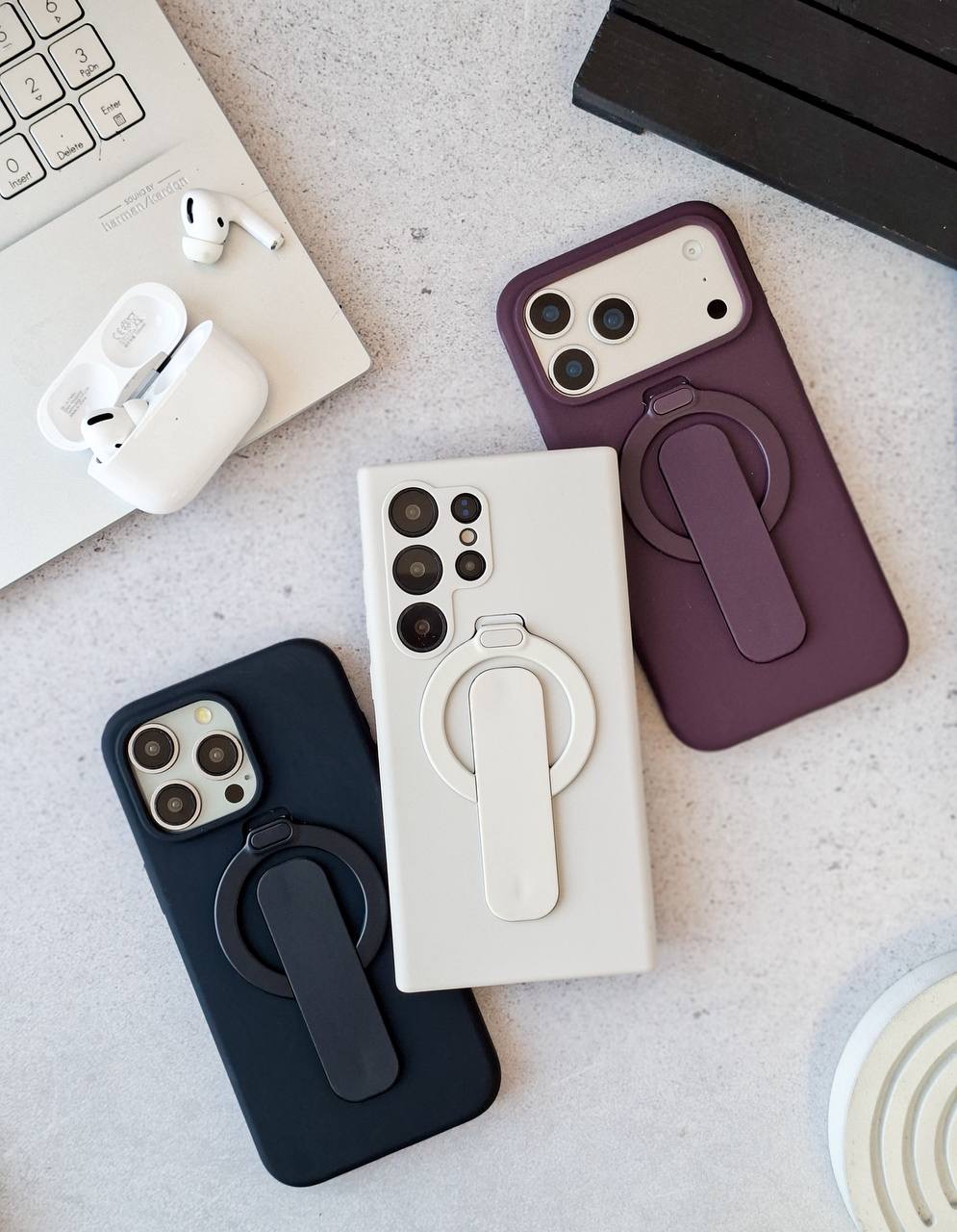 قاب گوشی io stand case آیفون و سامسونگ